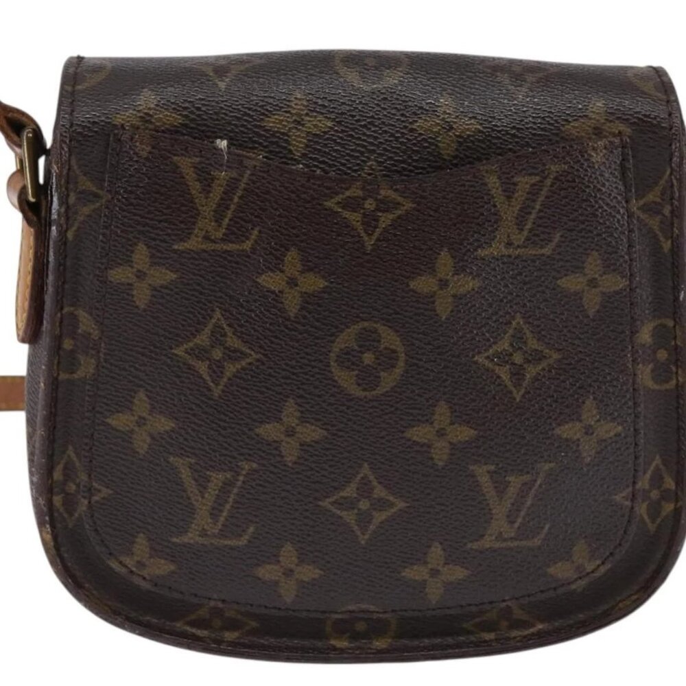 LOUIS VUITTON Monogram Saint Cloud PM Shoulder Bag M51244 LV Auth BA6349 - Picture 2 of 16